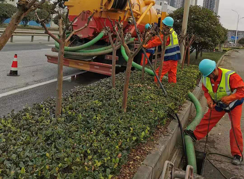 哈巴河市政管道清淤